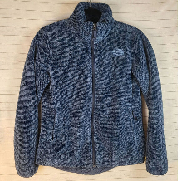 THE NORTH FACE Osito Jacket in Shady Blue/Summit Navy, sz Medium - Picture 1 of 13